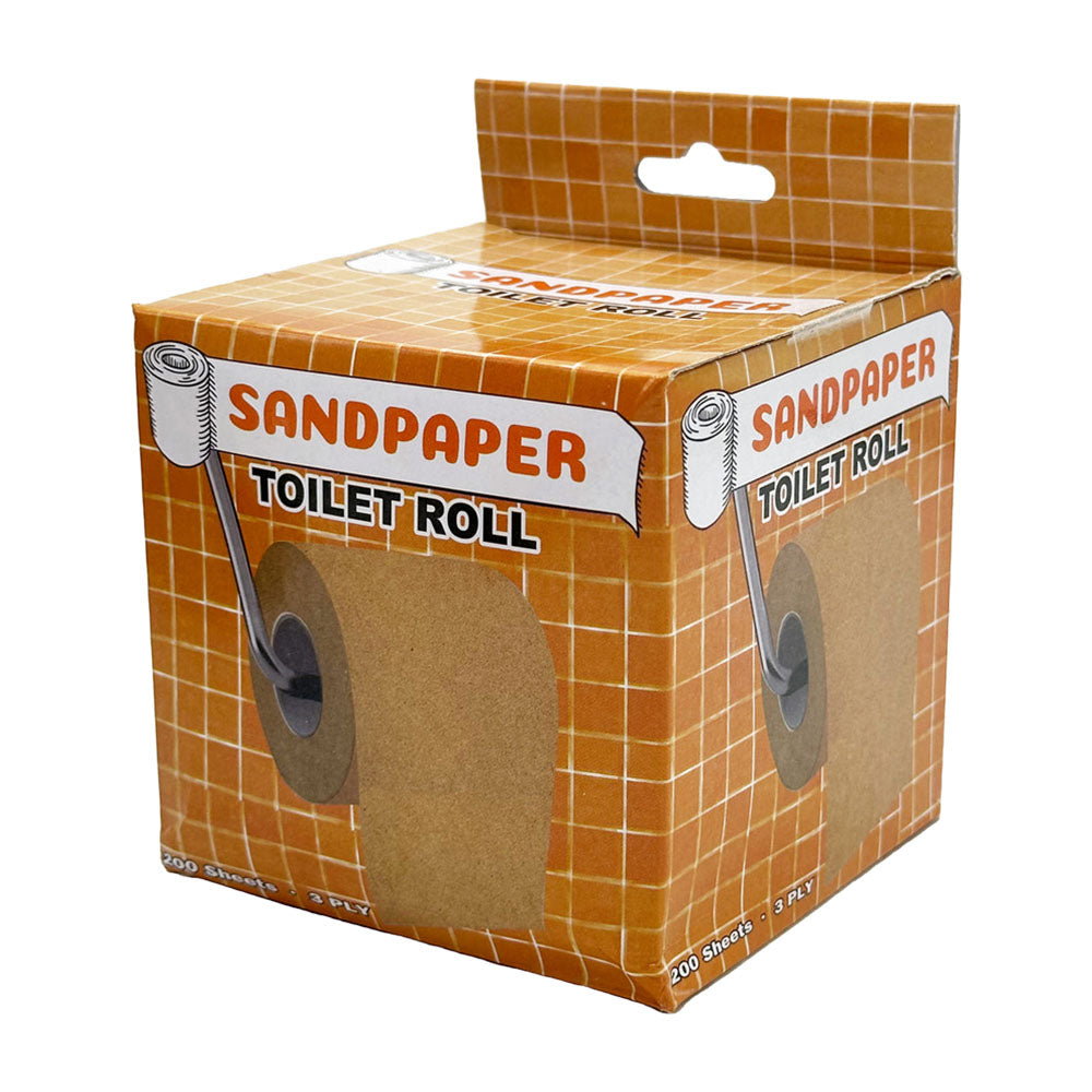 Novelty Toilet Paper - 200 Sheets / 3 Ply / Sandpaper - Smoke N’ Poke