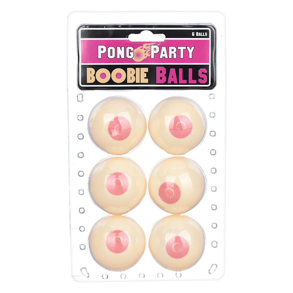 Boob Beer Pong Balls - 6pk - Smoke N’ Poke