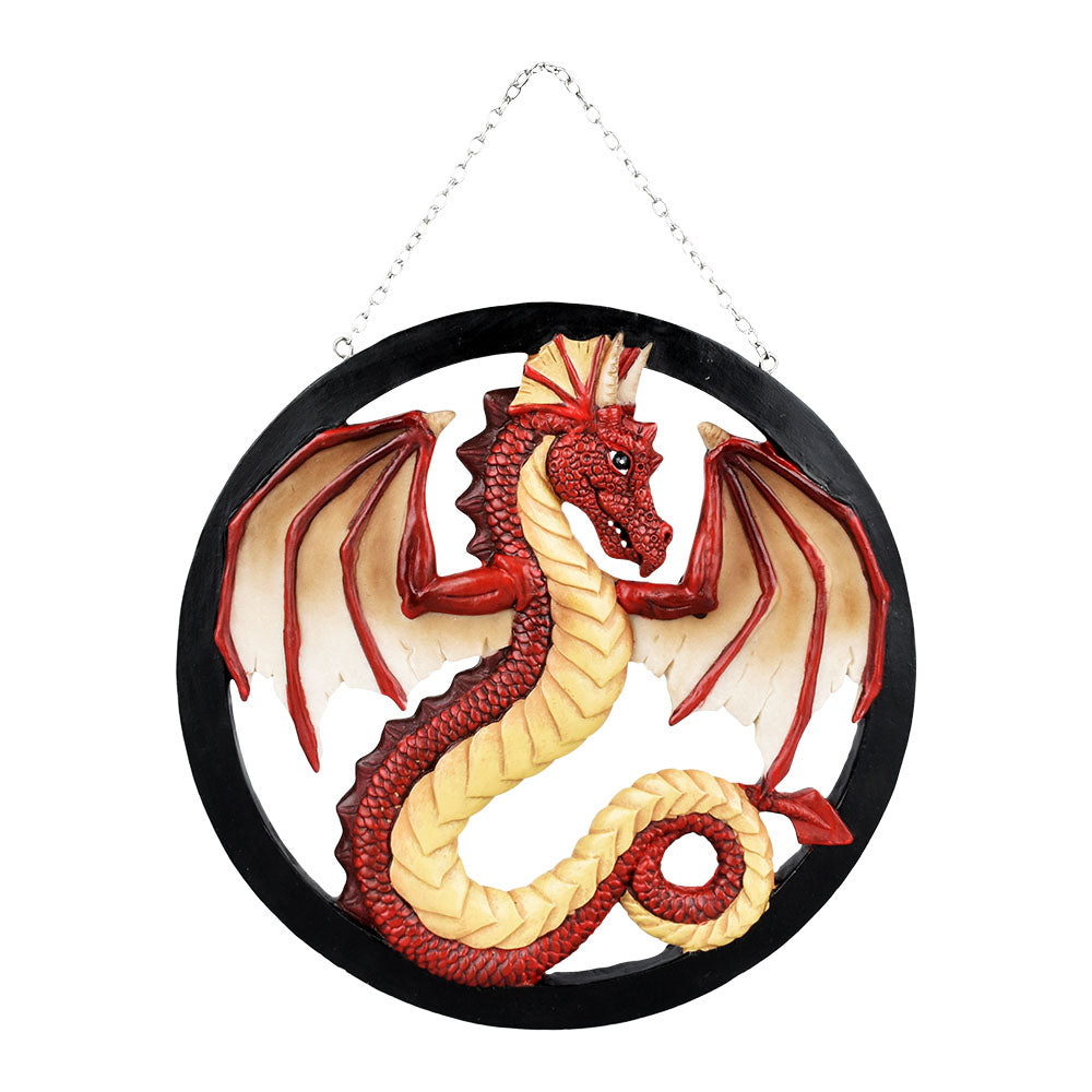 Brave Dragon Hanging Wall Decor - 8.5" - Smoke N’ Poke