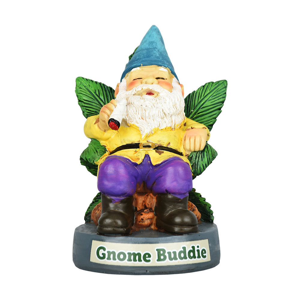 Gnome Buddy Resin Figurine - 4.5" - Smoke N’ Poke