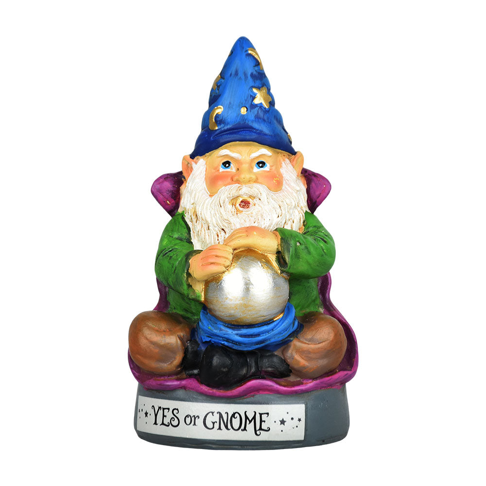 Yes Or Gnome Resin Figurine - 4.25" - Smoke N’ Poke