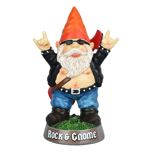 Figura de poliresina Rock &amp; Gnome - 9"