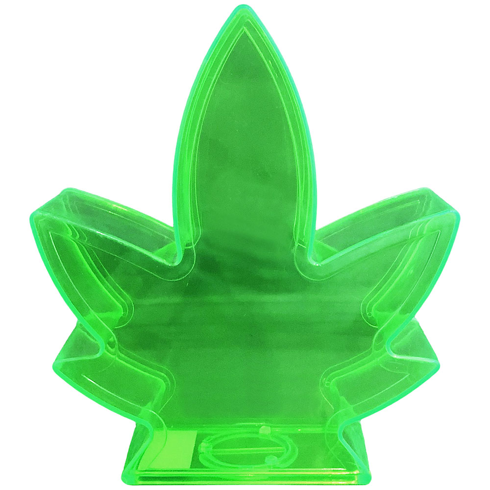 Hemp Leaf Coin Bank - 5.5"x6" - Smoke N’ Poke