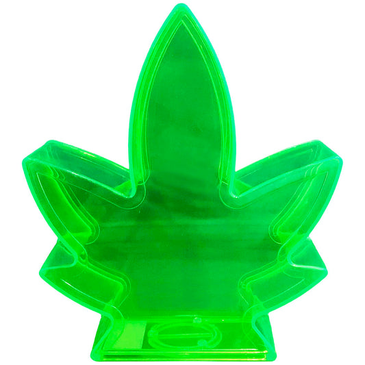 Hemp Leaf Coin Bank - 5.5"x6" - Smoke N’ Poke