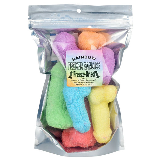 Caramelo Rainbow Pecker liofilizado - 2.1oz / Sabores variados