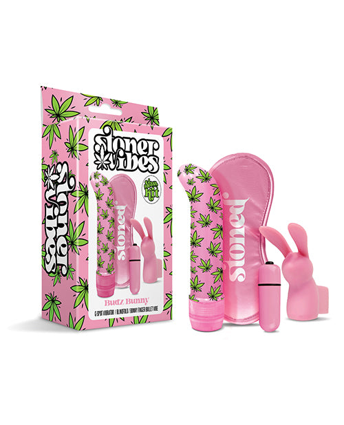 Kit de almacenamiento Stoner Vibes Budz Bunny - Rosa