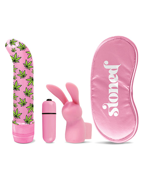Kit de almacenamiento Stoner Vibes Budz Bunny - Rosa