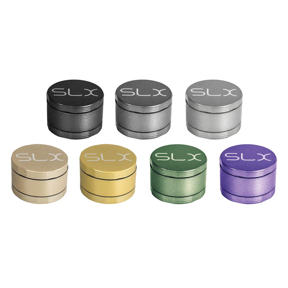 SLX Ceramic Coated Metal Grinder | 4pc | 2 Inch - Smoke N’ Poke