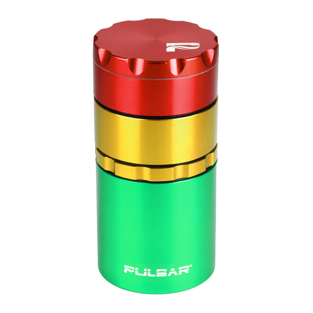 Pulsar Metal Storage Herb Grinder - Smoke N’ Poke