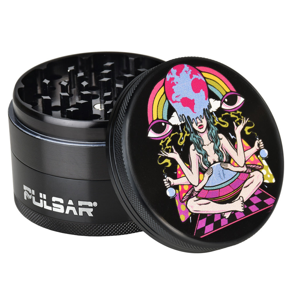 Pulsar Artist Series Grinder | Meditation - Smoke N’ Poke