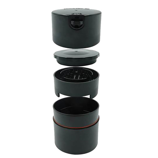 CannaVac Lok G2 Airtight Storage w/ Grinder - Smoke N’ Poke