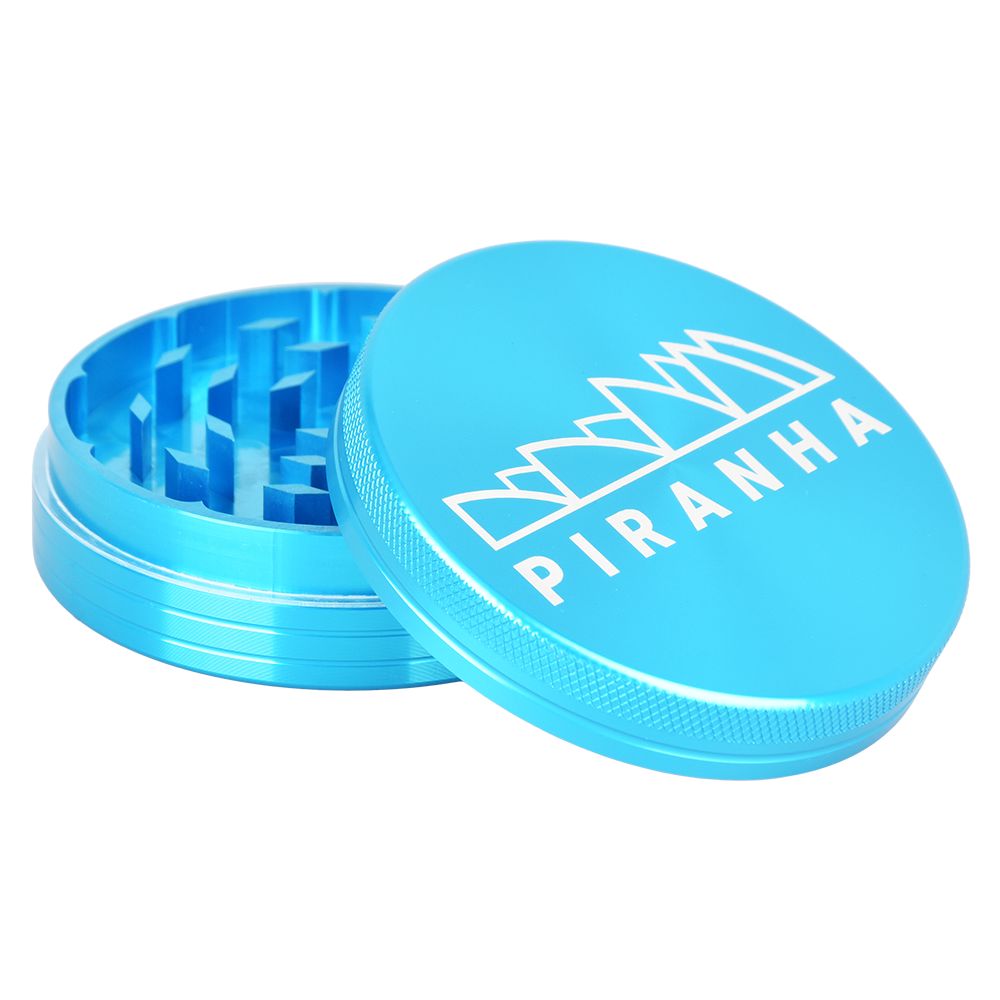 Piranha Compact Aluminum Grinder | 2pc | 3"