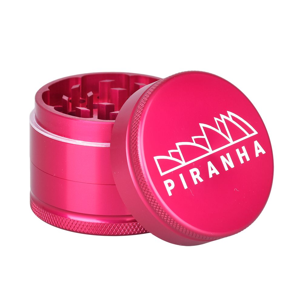 Piranha Grind-and-Store Aluminum Grinder | 3pc | 2"