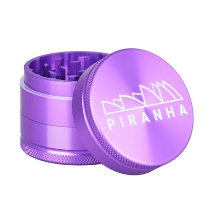 Piranha Grind-and-Store Aluminum Grinder | 3pc | 2"