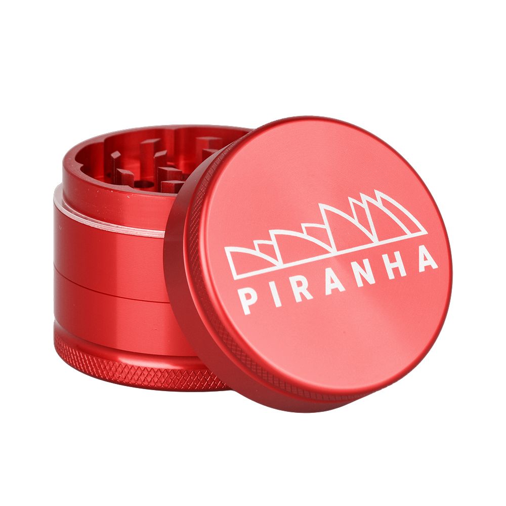 Piranha Grind-and-Store Aluminum Grinder | 3pc | 2"