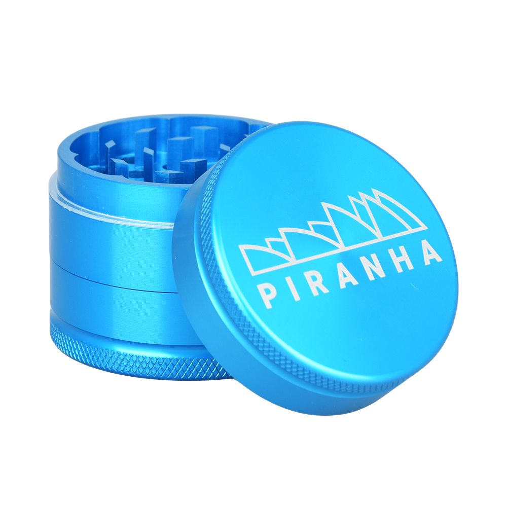 Piranha Grind-and-Store Aluminum Grinder | 3pc | 2"