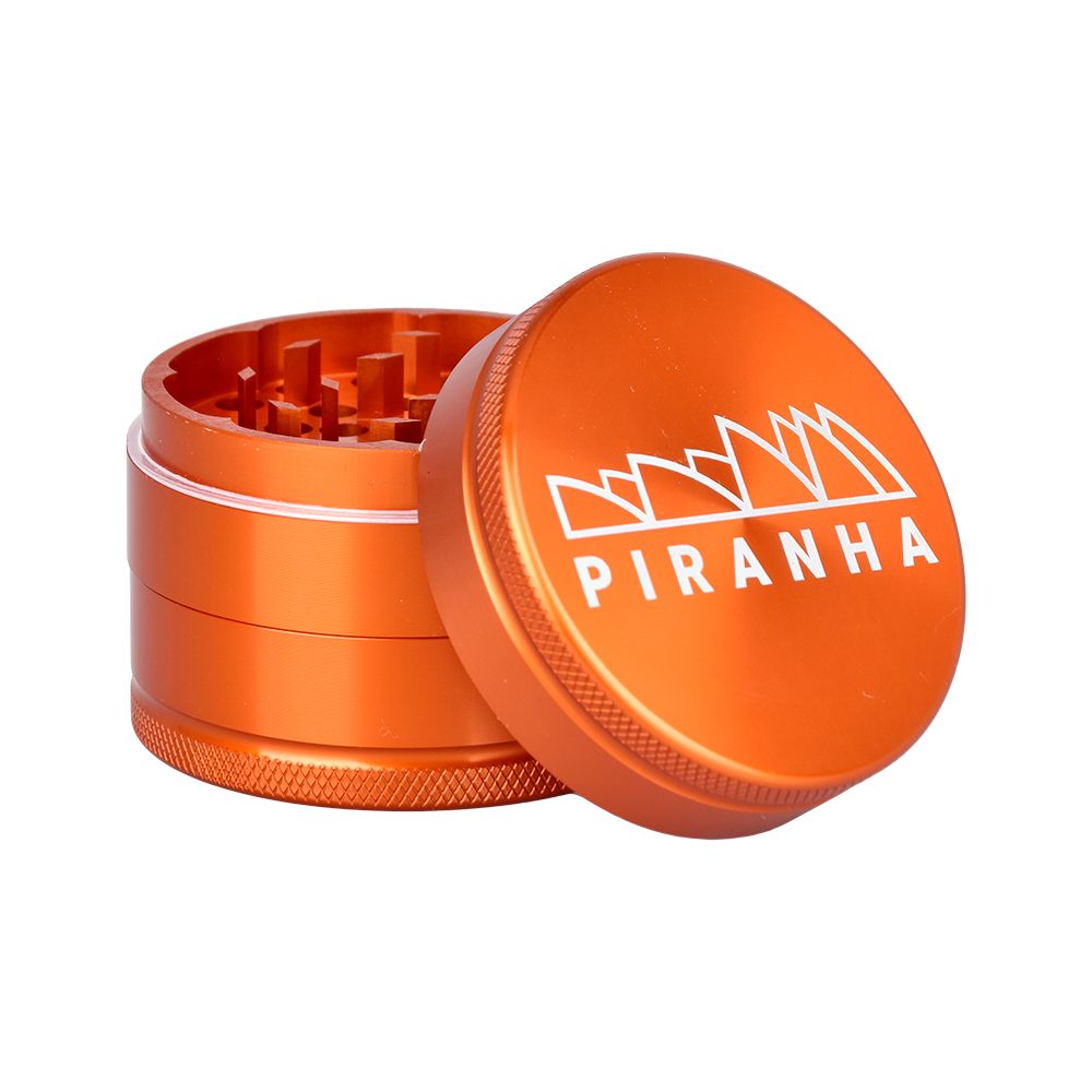 Piranha Grind-and-Store Aluminum Grinder | 3pc | 2.2"