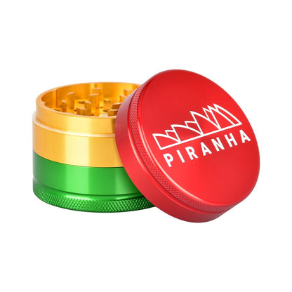 Piranha Grind-and-Store Aluminum Grinder | 3pc | 2.2"