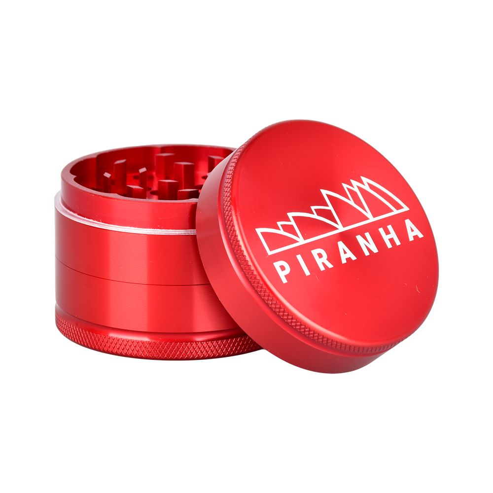 Piranha Grind-and-Store Aluminum Grinder | 3pc | 2.2"