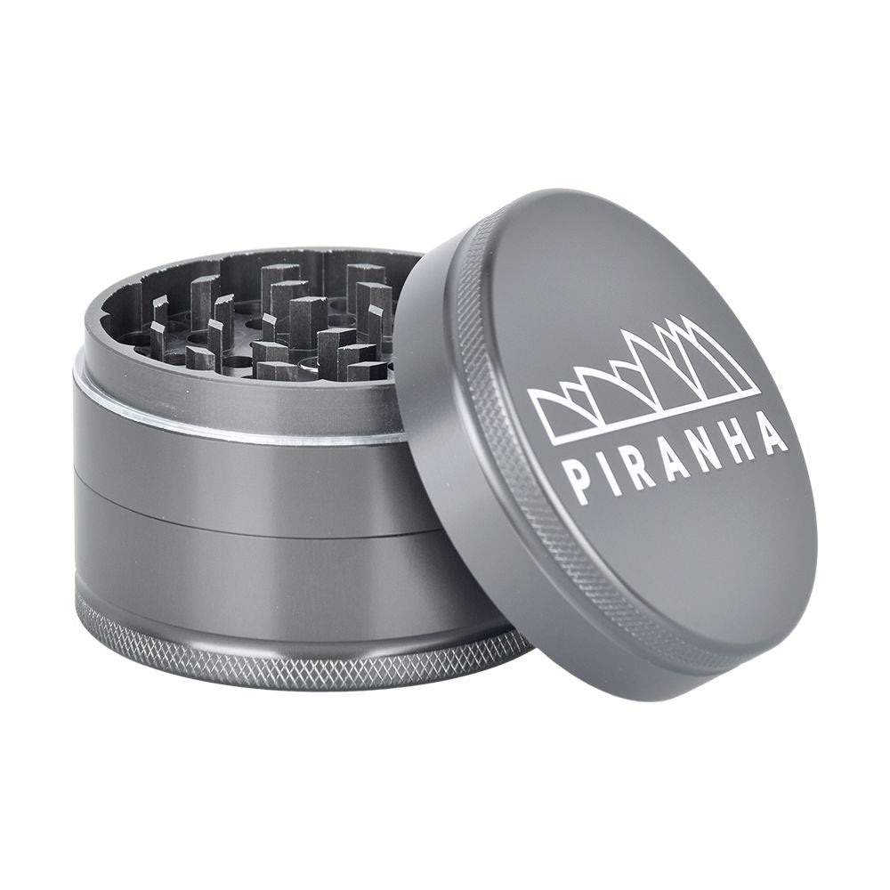 Piranha Grind-and-Store Aluminum Grinder | 3pc | 2.5"