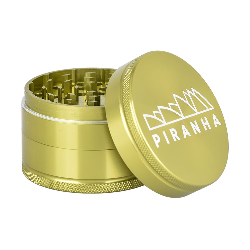 Piranha Grind-and-Store Aluminum Grinder | 3pc | 2.5"