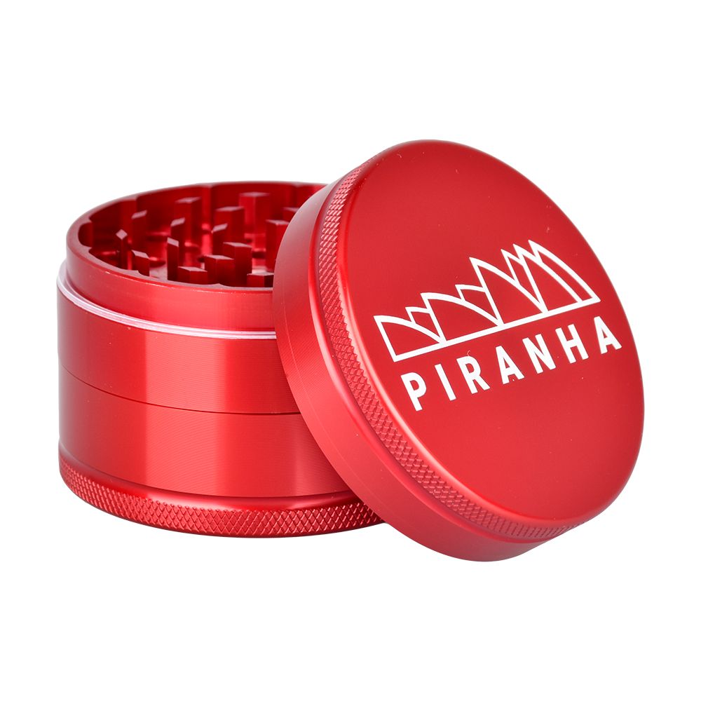 Piranha Grind-and-Store Aluminum Grinder | 3pc | 2.5"