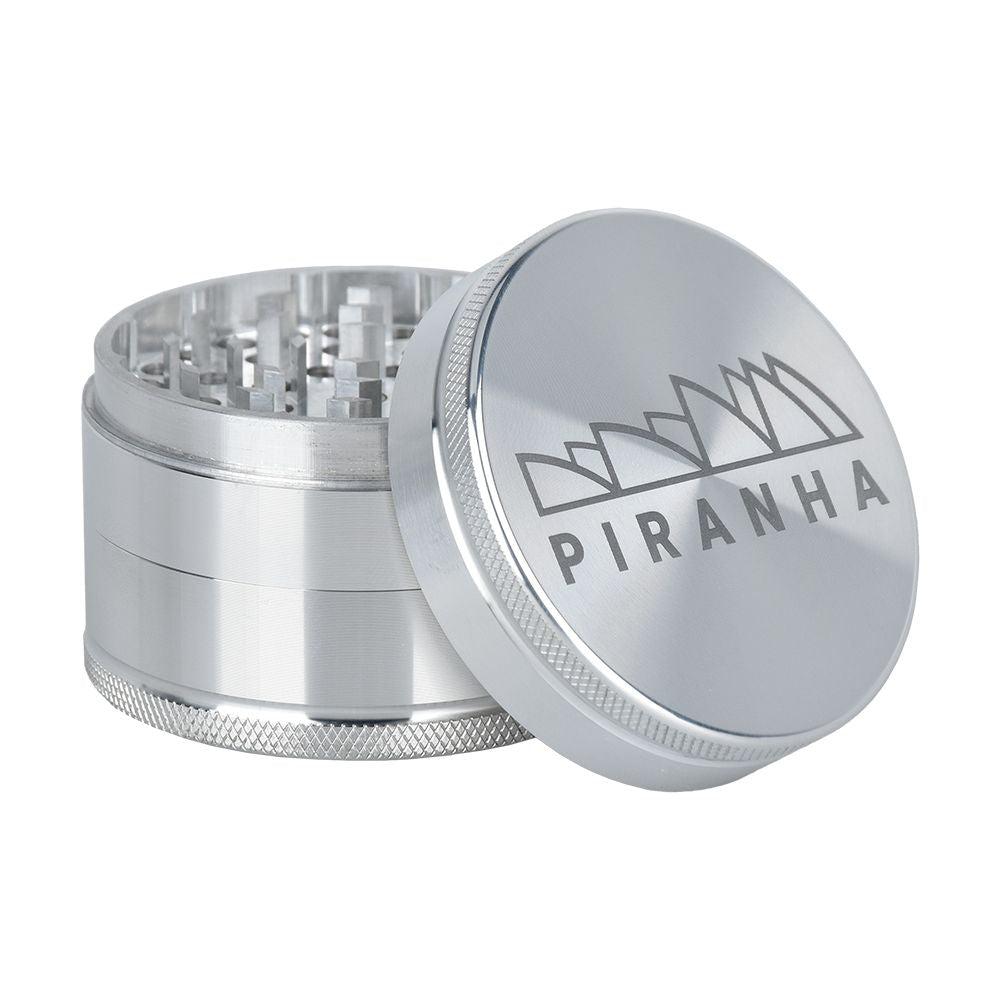 Piranha Grind-and-Store Aluminum Grinder | 3pc | 2.5"