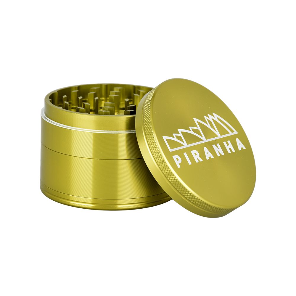 Piranha Pollinator Aluminum Grinder | 4pc | 2.5"