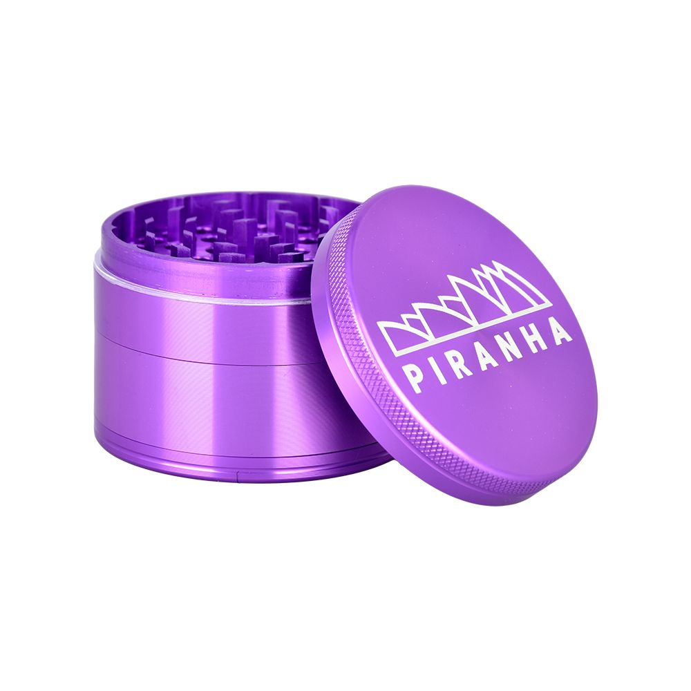 Piranha Pollinator Aluminum Grinder | 4pc | 2.5"