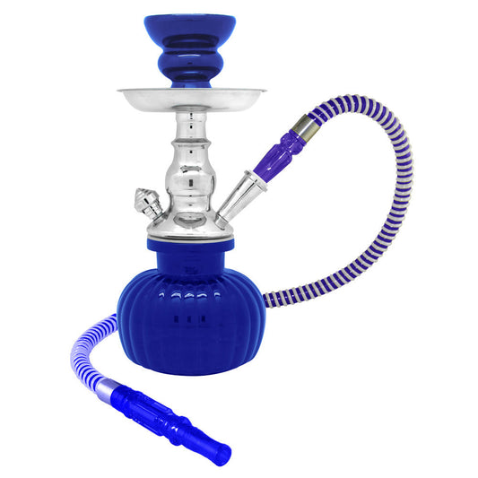 9" Petite 1-Hose Premium Hookah - Colors Vary - Smoke N’ Poke