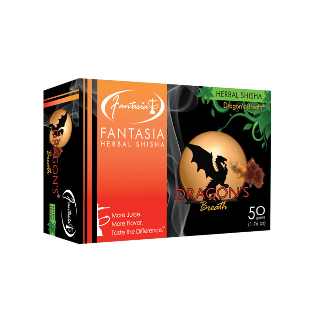 10PK DISP - 50g Fantasia Herbal Shisha - Smoke N’ Poke