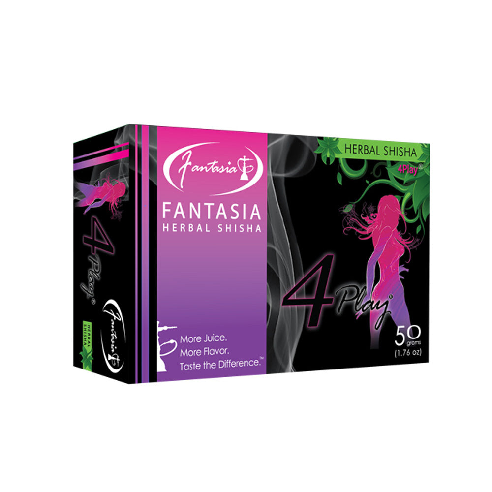 10PK DISP - 50g Fantasia Herbal Shisha - Smoke N’ Poke