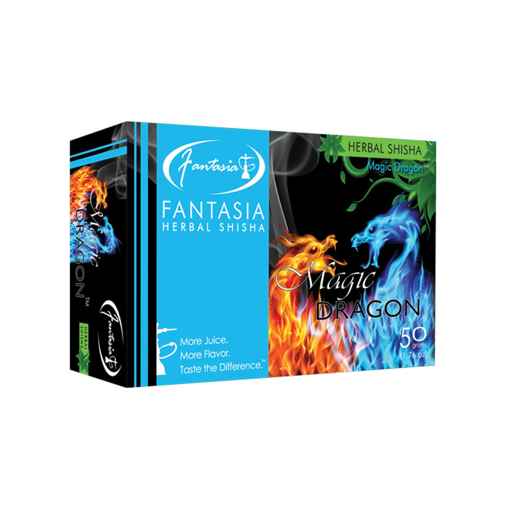 10PK DISP - 50g Fantasia Herbal Shisha - Smoke N’ Poke