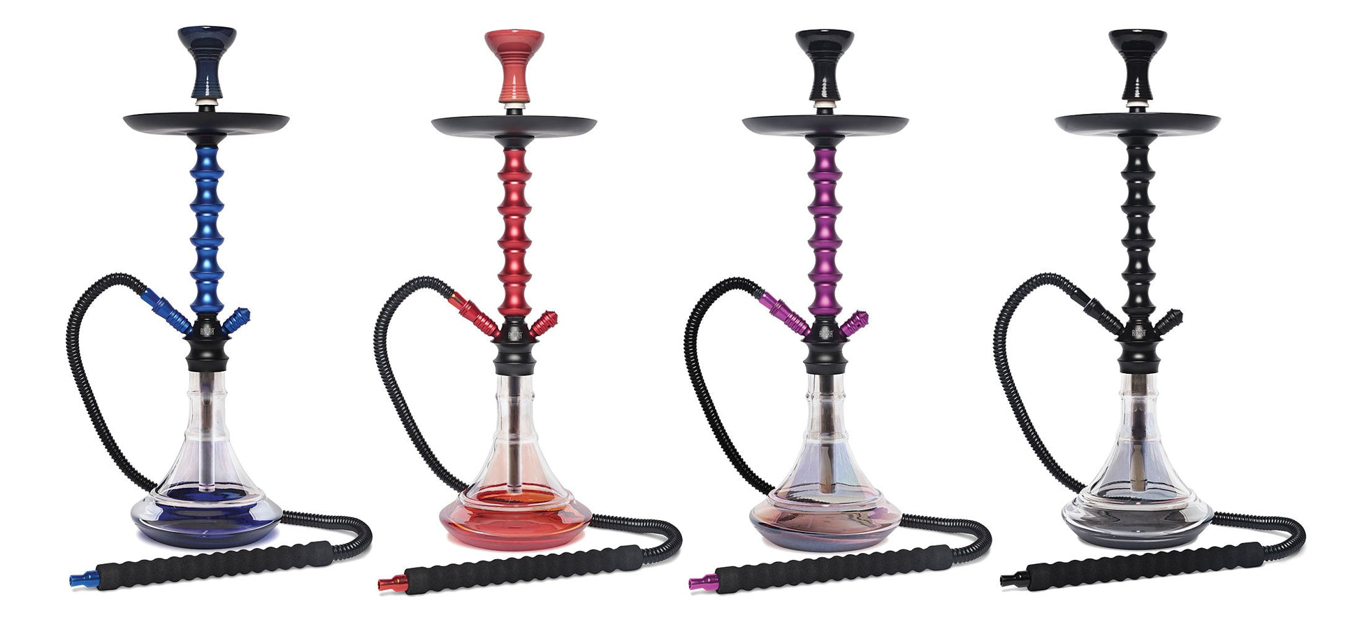 BYO Taurus 1-Hose Hookah - 24" / Colors Vary - Smoke N’ Poke