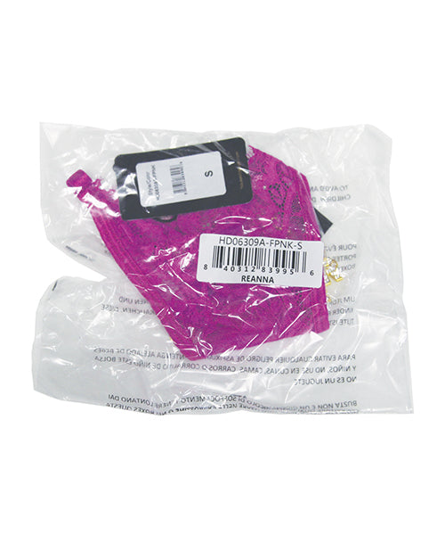 Reanna Lace & DESIRE Charm G-String - Pink MD