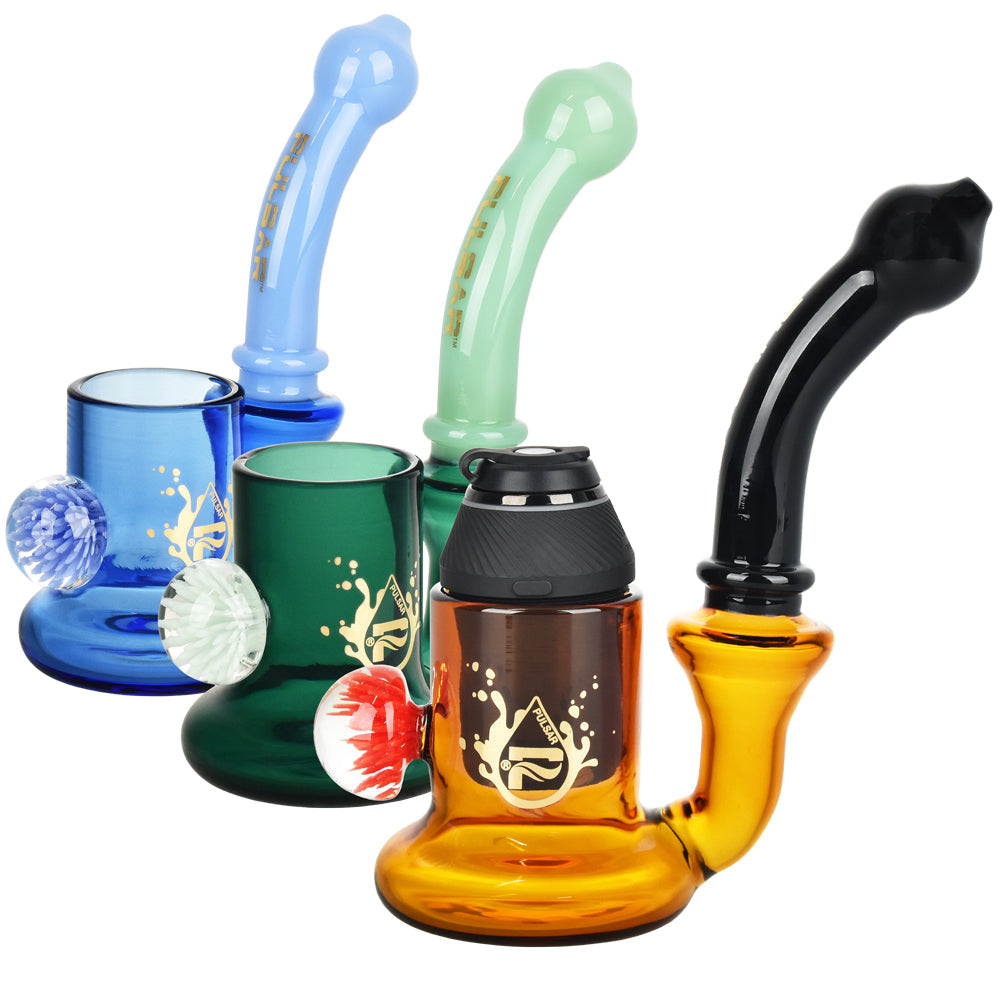 Pulsar Sherlock Pipe Attachment for Puffco Proxy-6.5"/Clrs Vry - Smoke N’ Poke