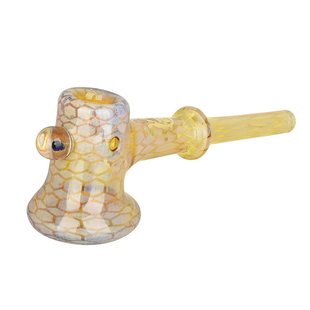 Pulsar Deco Hammer Hand Pipe w/ Opal Bead | 5.75" - Smoke N’ Poke