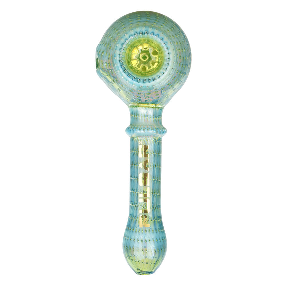 Pulsar Bubble Matrix Honeypot Spoon Pipe | 5" - Smoke N’ Poke