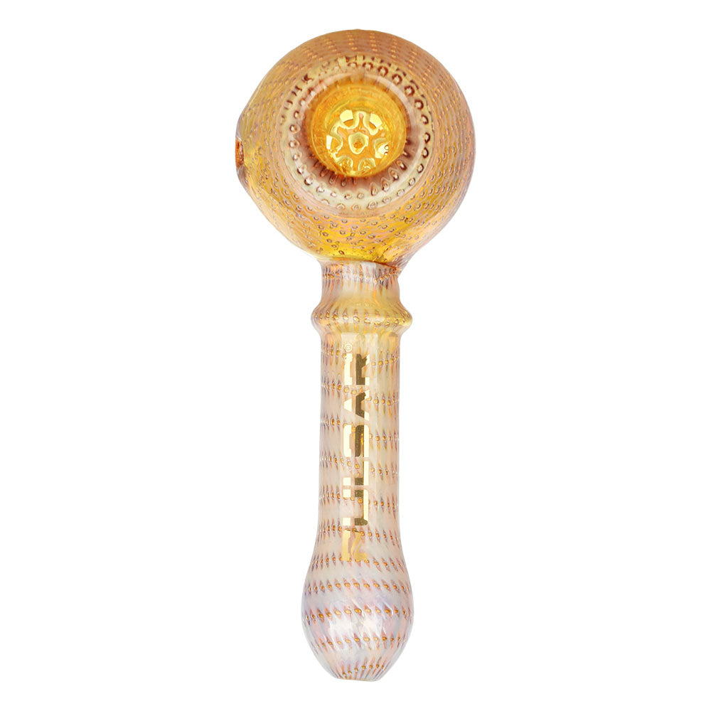 Pulsar Bubble Matrix Honeypot Spoon Pipe | 5" - Smoke N’ Poke