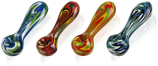 Pulsar Worked Spoon Hand Pipe - 4.5" - Smoke N’ Poke