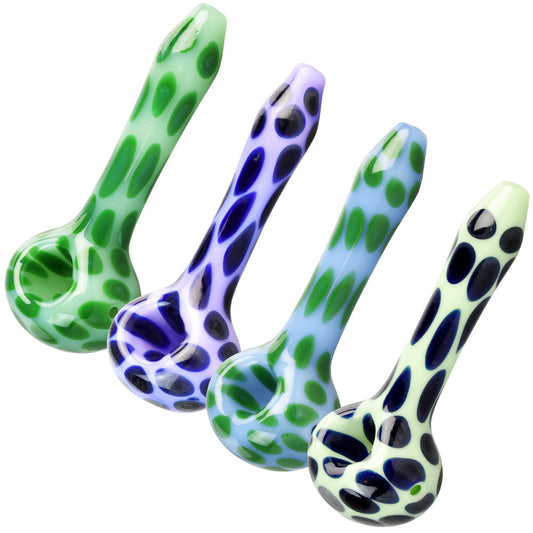 Pipa de cuchara Pulsar Animal Spots - 4.5" / Los colores varían