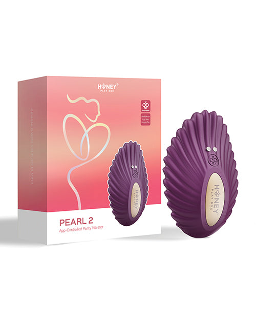 Pearl 2 App-Controlled Panty Vibrator - Purple
