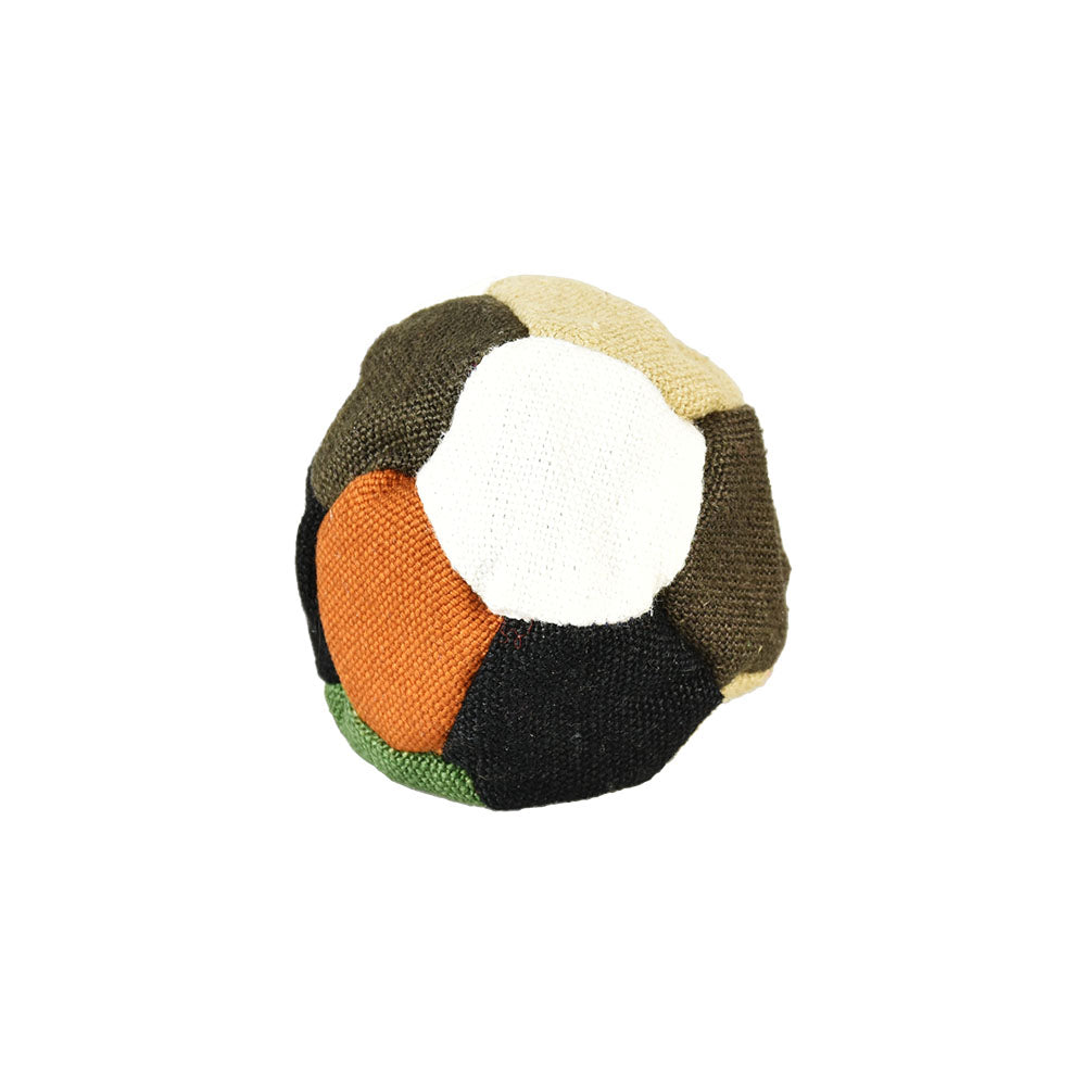 Hemp Patchwork Sand-Filled Footbag | 12-Panel - Smoke N’ Poke