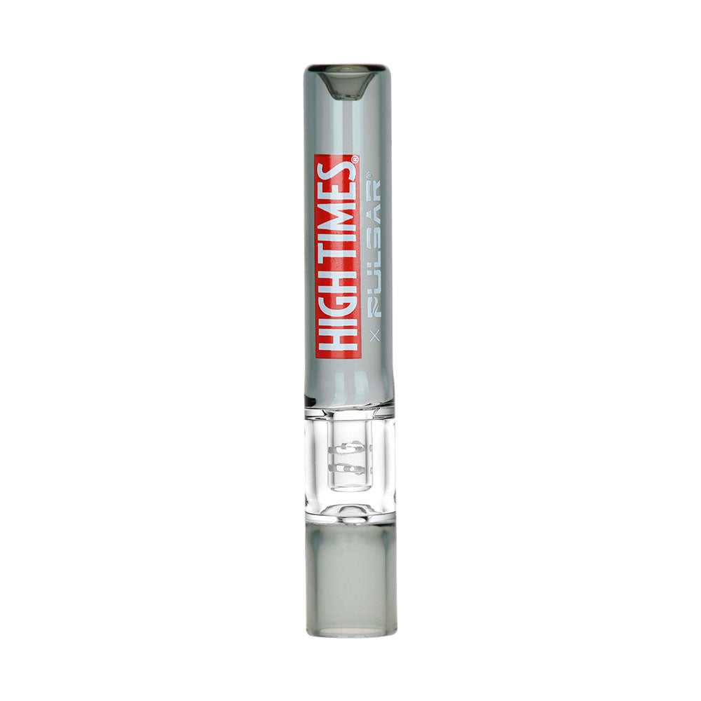 High Times® x Pulsar Chillum w/ Ash Catcher | 3.75" | Smoke - Smoke N’ Poke