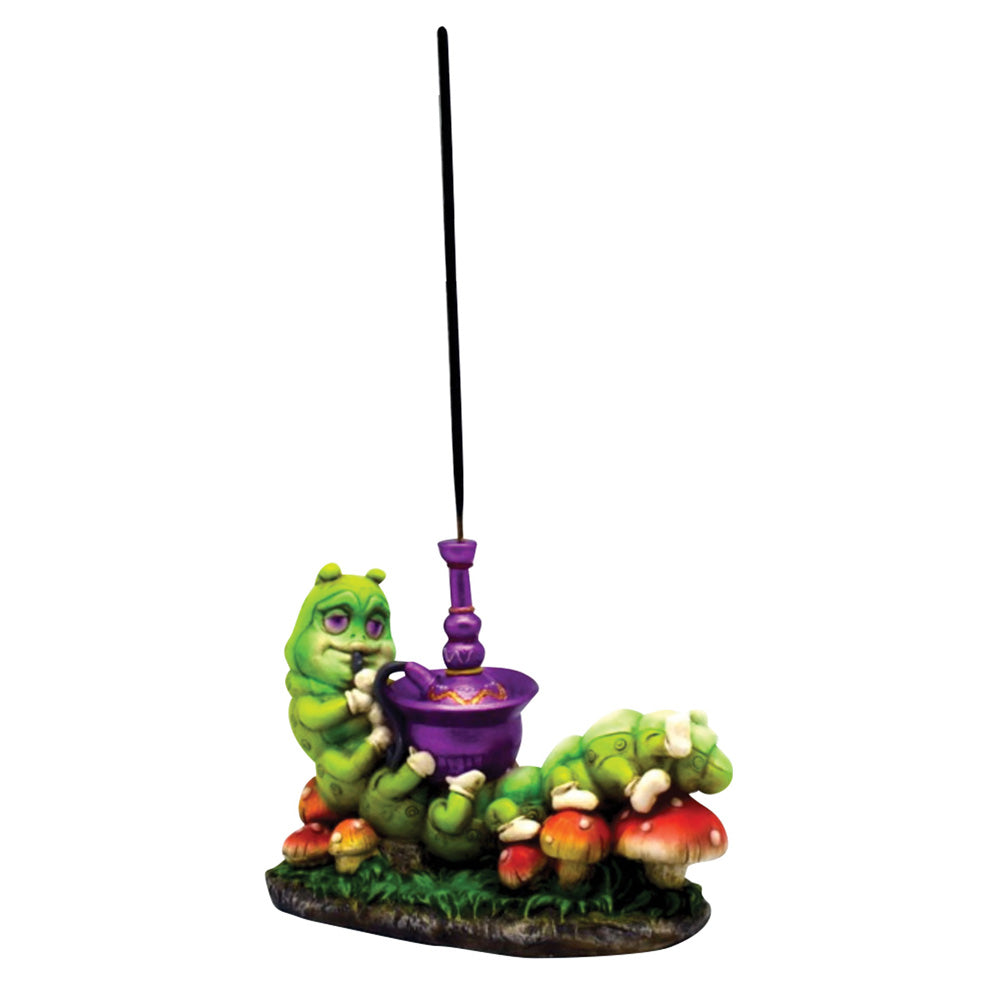 Caterpillar Standing Incense Burner - Smoke N’ Poke