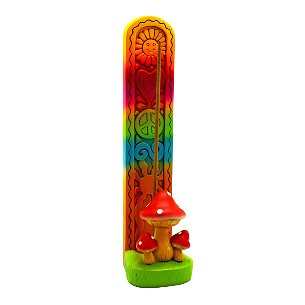 Groovy Mushroom Stick Incense Burner - 9.25" - Smoke N’ Poke