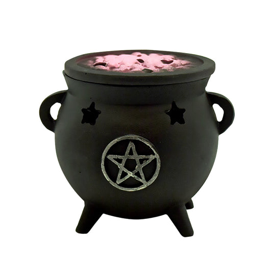 Pentagram Cauldron Incense Burner - 3" - Smoke N’ Poke