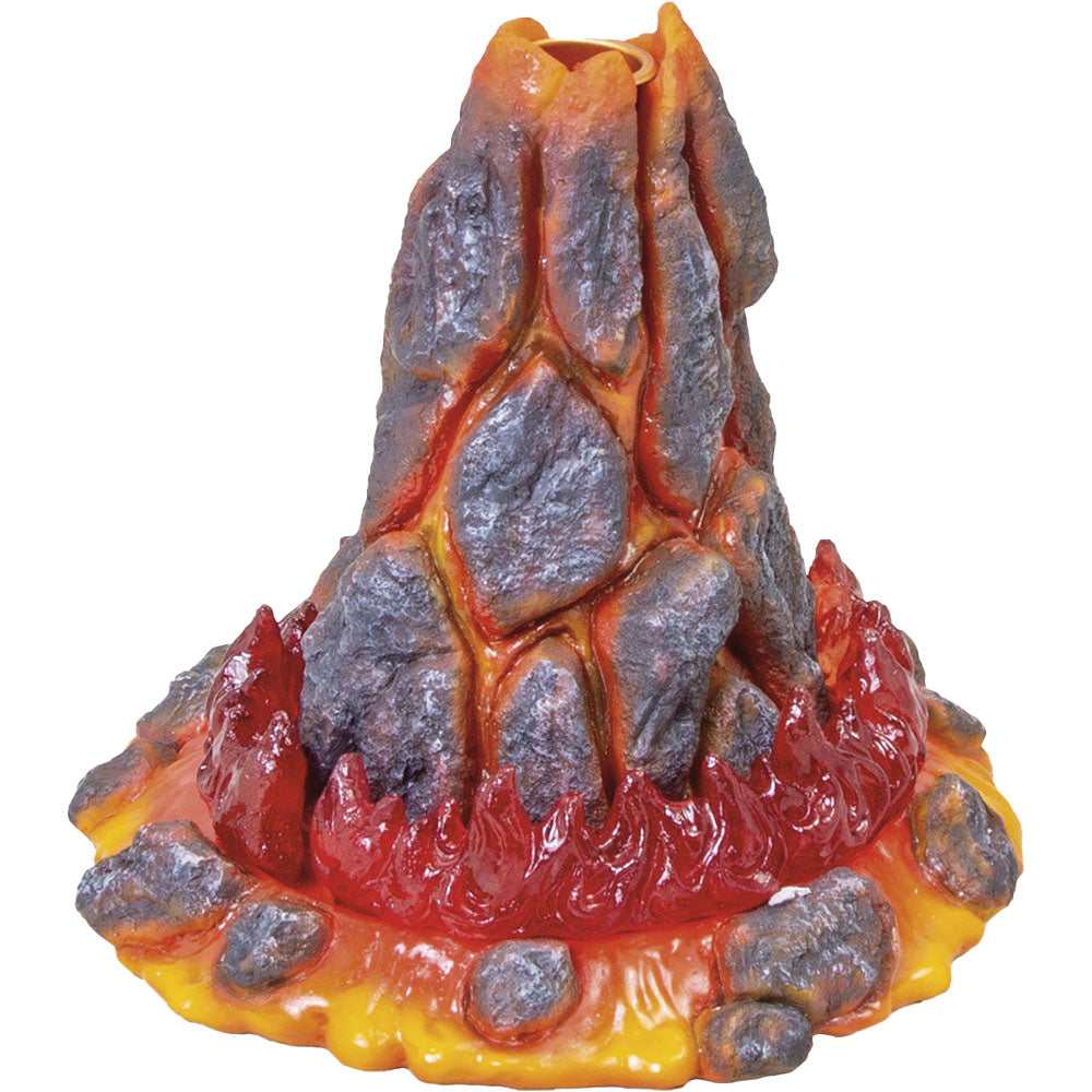 Fujima Volcano Backflow Incense Burner w/ LED - 6" - Smoke N’ Poke