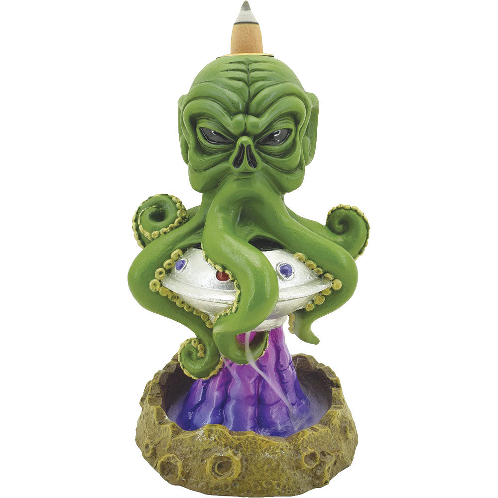 Fujima Octopus UFO Backflow Incense Burner - 6.25" - Smoke N’ Poke