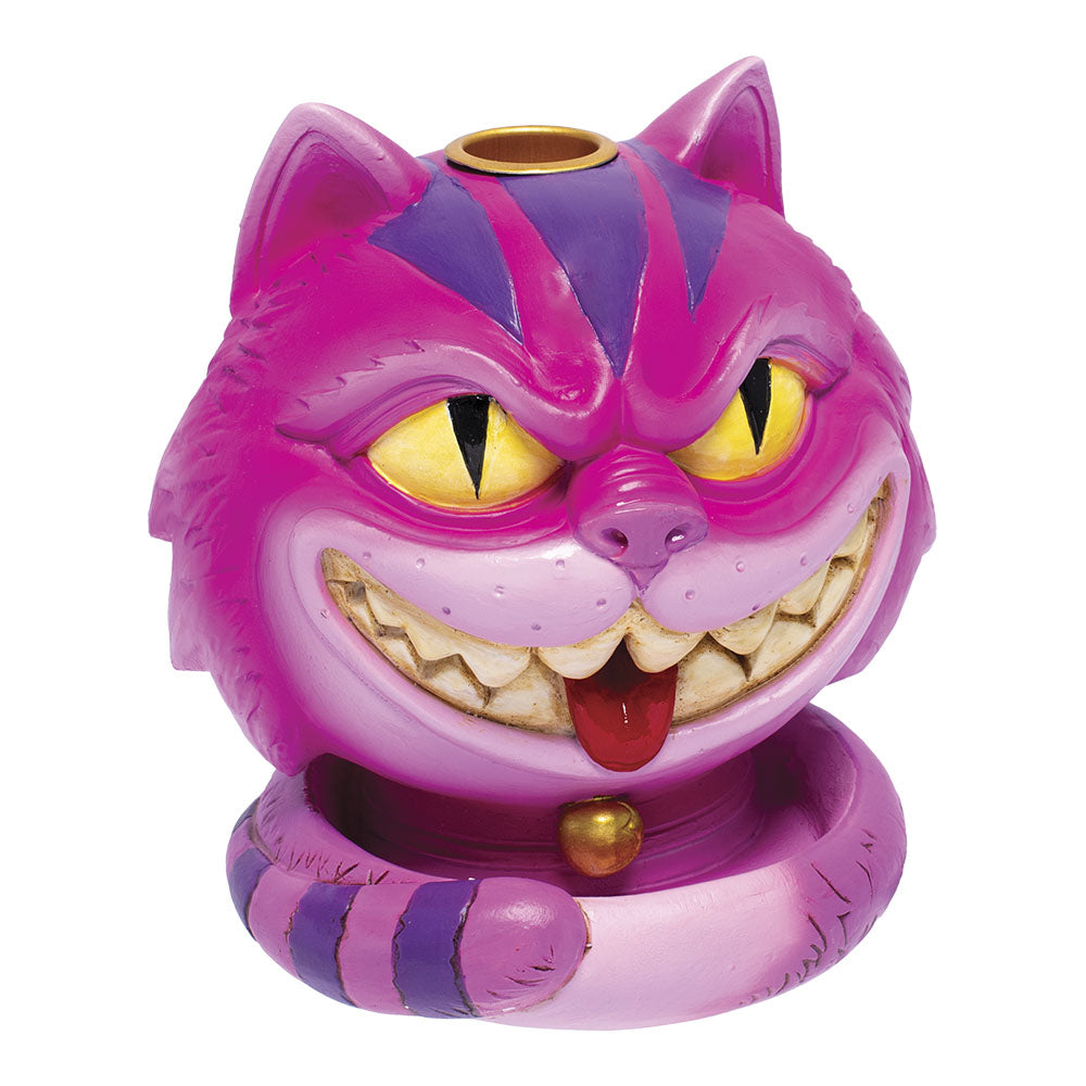 Fujima Cheshire Cat Backflow Incense Burner - 4.5" - Smoke N’ Poke